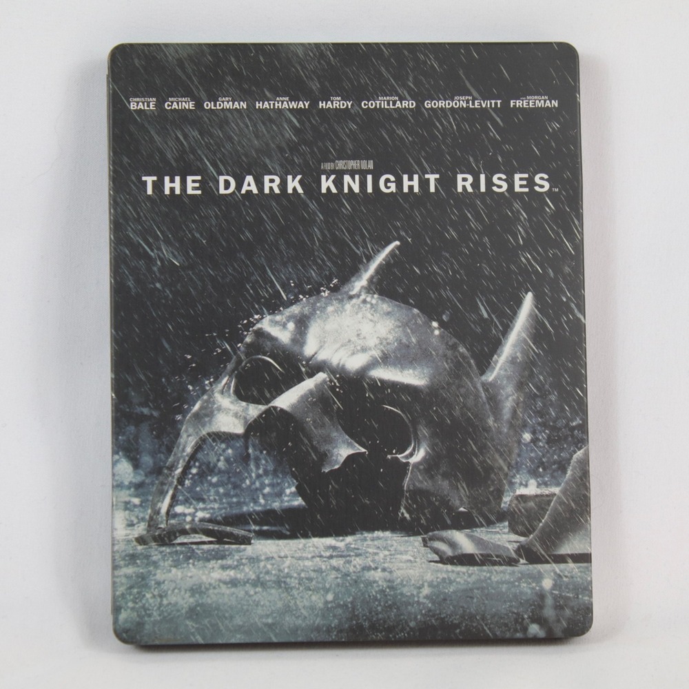 The Dark Knight Rises Steelbook Blu-Ray DVD Movie Set